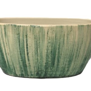 Jardinière Prado vert L.30 H.13 cm