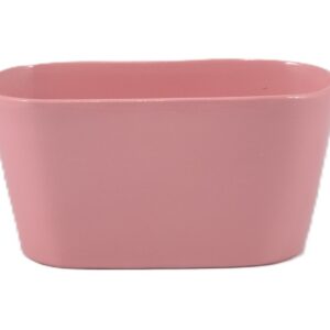 Jardinière Lino blanc L.26 x l.13.5 x H.13 cm