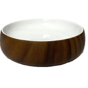 Coupe Walnut Blanche dia 20 H 6.5