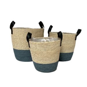 Set de 3 CP Croisic bleu