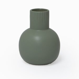 Vase Romy kaki diam. 15 H.16 cm