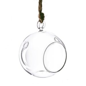 Boule en verre Naelis Diam 7.6 cm H.8.9 cm