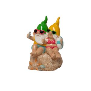 Nains Lagounet et Sirenette 25.5x10.5x22 cm