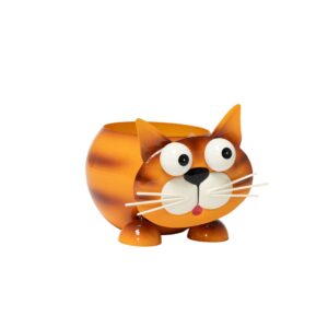 CP Chat Tigrou marron pour pot diam 9