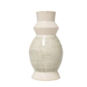 Vase Céladon diam 16 H.30 cm